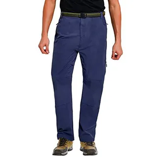 MeetHoo Pantalones Aire Libre de Hombre Trekking Montaña Escalada Senderismo Secado Rápido Pantalón Funcionales