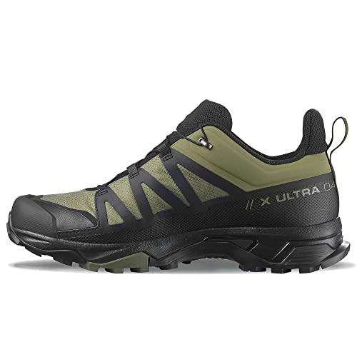 SALOMON Shoes X Ultra 4 GTX Bl, Zapatillas Hombre, Deep Lichen Green/Black/Olive Night, 40 EU