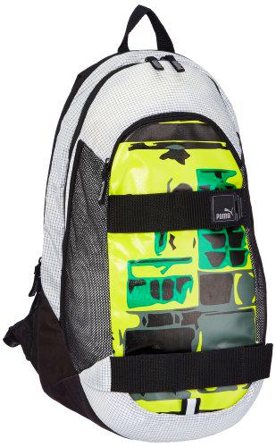 PUMA - Bolsa de Acampada y Senderismo, tamaño 33 x 51.5 x 19 cm, Color Gris