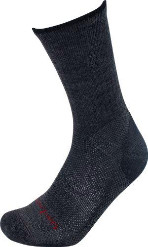 Lorpen - Trekking Merino Blend 2 Pack, color negro,gris