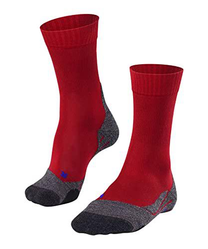 FALKE TK2 Cool Calcetines De Senderismo Mujer Transpirable De Secado Rápido Negro Gris Más Colores Accesorios De Montaña En Trekking O Camping Para Calzado sin patrón y refrigeración vegano 1 Par