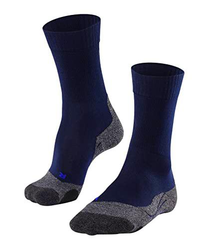 FALKE TK2 Cool Calcetines De Senderismo Mujer Transpirable De Secado Rápido Negro Gris Más Colores Accesorios De Montaña En Trekking O Camping Para Calzado sin patrón y refrigeración vegano 1 Par