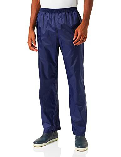 Regatta Pantalones de sobrepantalón Profesional Pro Packaway Impermeables y Transpirables a Prueba de Viento para Hombre
