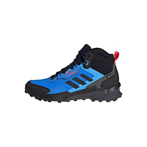 Adidas Terrex AX4 Mid GTX, Sneaker Hombre, Blue Rush/Core Black/Turbo, 48 EU
