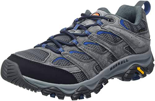 Merrell Moab 3 GTX, Zapato de Senderismo Hombre, Gris (Granite/Poseidon), 44.5 EU
