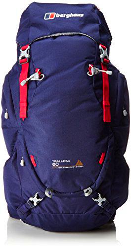 Berghaus 421586X04 - Mochila de Senderismo, Color Azul (Evening Blue/Dark Cerise)