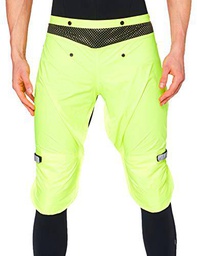 Rainlegs - Protector de piernas Impermeable, Color Amarillo Fluorescente