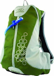 HIGHLANDER Aqueus - Mochila de Senderismo, Color Verde, Talla 15L