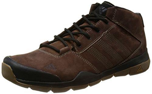 adidas ANZIT DLX Mid, Sneaker Hombre, Dark Brown/Simple Brown/Core Black, 45 1/3 EU