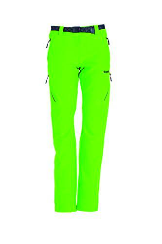 Izas Carlota Pantalones Trekking, Mujer, Verde Claro/Negro, XL