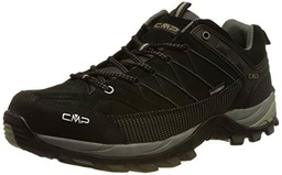 CMP Zapatillas unisex RIGEL LOW TREKKING WP, color gris, 48 EU