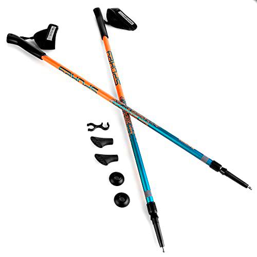 Spokey Meadow Bastones de Senderismo Plegables, Plegables