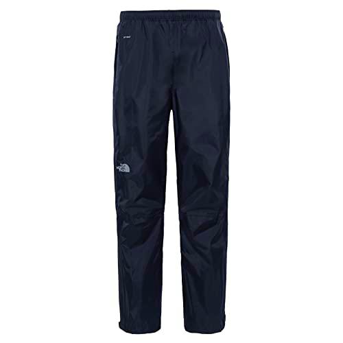 THE NORTH FACE - Pantalones Resolve para Hombre - Pantalones Impermeables de Trekking, Negro, L