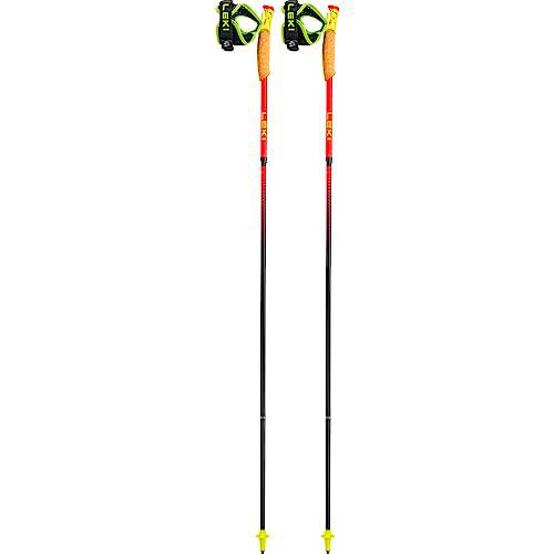 LEKI Ultratrail FX.One Superlite - Bastones de Senderismo (110 cm), Color Rojo