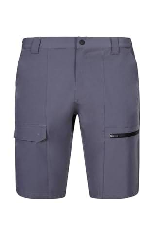 VELILLA 103032S; Bermudas Trekking Stretch Bicolor; Color Gris y Negro; Talla L