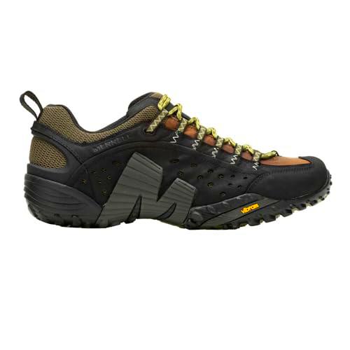 Merrell Intercept, Zapatillas para Caminar Hombre, Color Negro, 48.5 EU