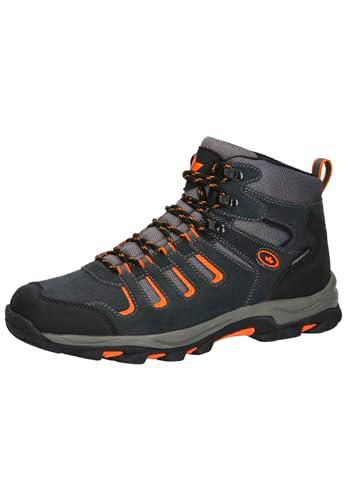 Lico Manaslu High, Botas de Trekking Hombre, Antracita Negro Naranja, 40 EU