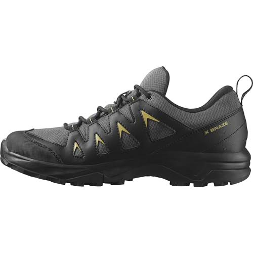 SALOMON X Braze Gore-tex, Botas de hiking Hombre, Magnet Black Gray Green, 44 2/3 EU