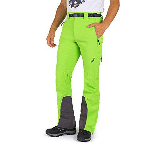Izas Lugo Pantalones Trekking, Hombre, Verde Claro, L