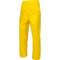 GEBOL Pantalones impermeables para lluvia, color amarillo