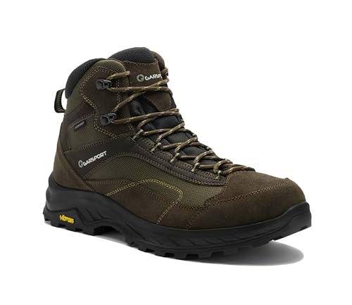 Garsport AVERAU Mid WP, Trekking Shoe Hombre, Marrón Oliva, 42 EU