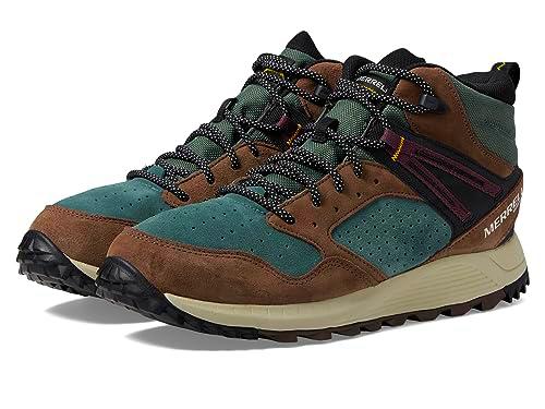 Merrell Wildwood Mid LTR WP, Zapatillas Hombre, Forest, 49 EU
