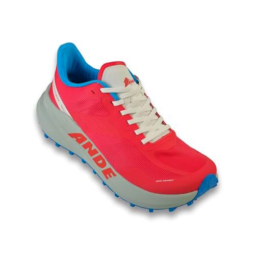 Ande Panther, Zapato DE Trekking Unisex Adulto, Rosa Paradiso BLU Malibu, 38 EU