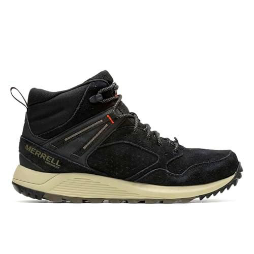 Merrell Wildwood Mid LTR WP, Zapatillas Hombre, Black, 41 EU