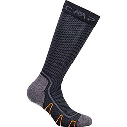 CMP - Calcetines altos trekking lana, Negro, 46/48