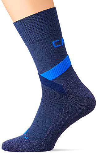 CMP Calcetín Trekking Dryarn Mid, Azul negro, 36/38