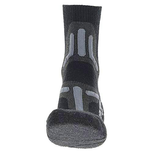 UYN S100239 TREKKING 2IN MERINO Socks Men's Negro/gris 44