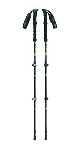 ANDE A32040-3590 Bastones de Trekking telescópicos Unisex Negro/Lima