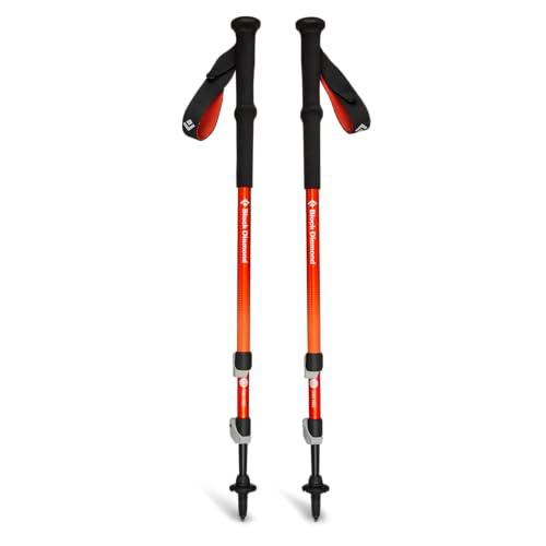 Black Diamond Bastones de Senderismo Trail Back, Siena quemada