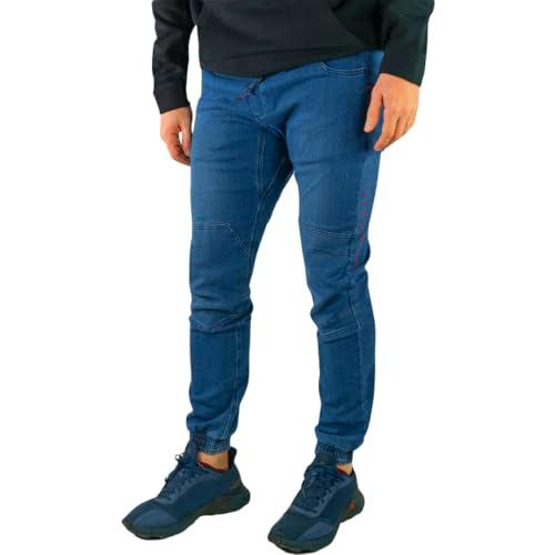 Jeanstrack MONTAN Pantalon de Escalada Trekking Senderismo Aire Libre (L, Rinse)