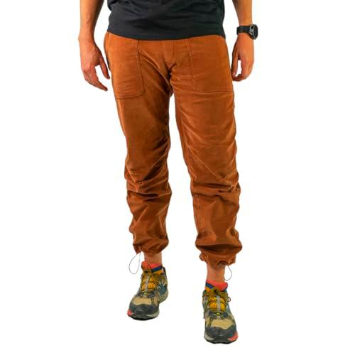 Jeanstrack Ares Pantalon de Escalada - Pantalon Trekking Senderismo Aire Libre
