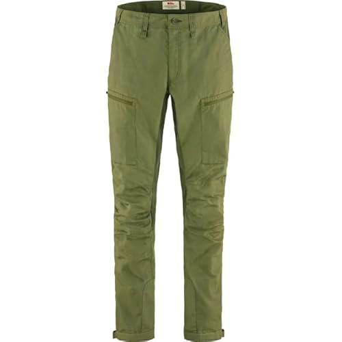 Fjallraven 82890R-620-625 Abisko Lite Trekking TRS M Reg Pants Hombre Green-Laurel Green Tamaño 52