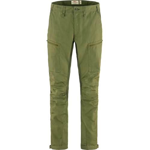 Fjallraven 82890R-620-625 Abisko Lite Trekking TRS M Reg Pants Hombre Green-Laurel Green Tamaño 58