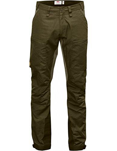 Fjallraven 82890-633 Abisko Lite Trekking TRS M Long Pants Hombre Dark Olive Tamaño 54