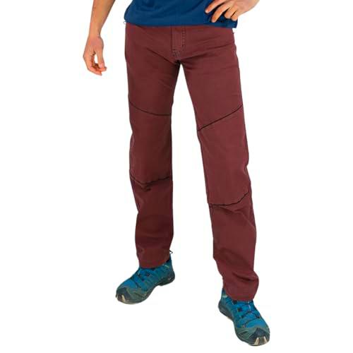 Pantalón Trekking Hombre, para Escalada Elástico y Resistente