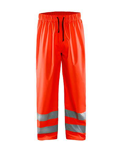 High Vis - Pantalones impermeables (nivel 1, talla 4XL), color rojo