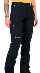 DEPROC-Active Pantalones de Senderismo para Mujer, Pantalones Softshell