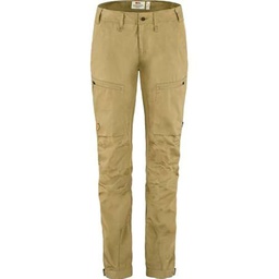 Fjallraven 89583-118 Abisko Lite Trekking TRS W Reg Pants Mujer Fossil Tamaño 34