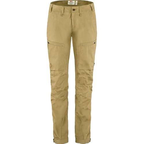 Fjallraven 89583-118 Abisko Lite Trekking TRS W Reg Pants Mujer Fossil Tamaño 34