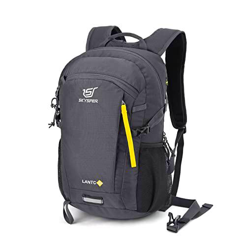 SKYSPER 20L Mochila Pequeña de Senderismo, Trekking para Hombres Mujeres Mochilas de Marcha Ultraligera Macuto de Viaje Casual para Montaña Acampada Camping Actividad al Aire Libre