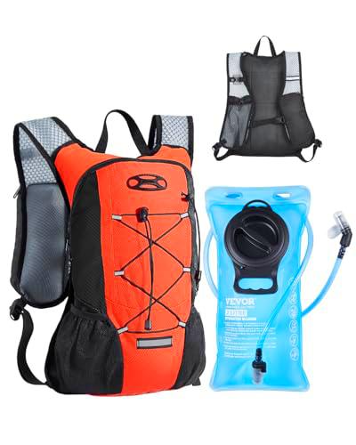 VEVOR Mochila de Hidratación Aislada de 8 L con Vejiga de Agua de TPU de 2 L