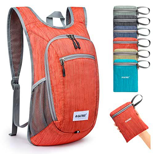 G4Free Mochila pequeña plegable de 10/15 L, ligera