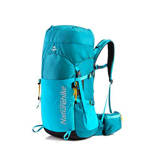 Naturehike Mochila de Senderismo Mochila de campismo 45 + 5 litros (Azul)