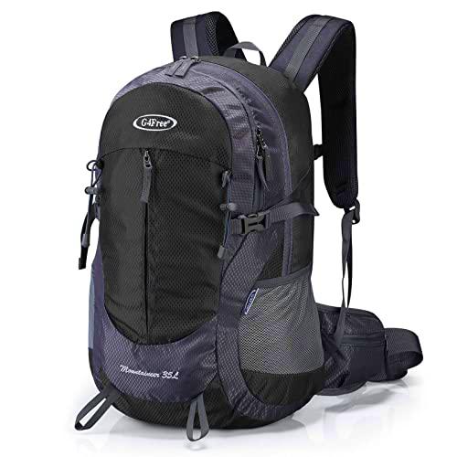 G4Free Mochila de senderismo impermeable de 35 L para exteriores