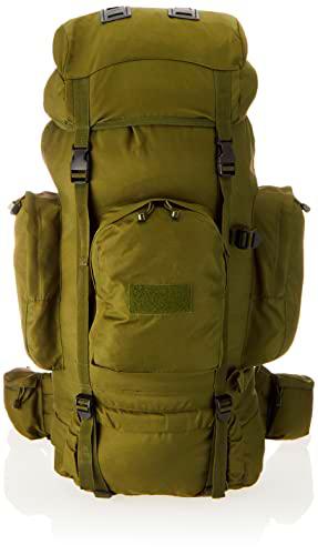 Military - Mochila de senderismo con marco interno (88 L)