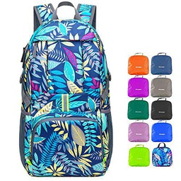 Dveda Mochila plegable ligera 35L Mochila impermeable duradera de viaje de senderismo Mochila Daypack